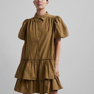 Y.A.S. Yasjanni Shirt Dress in Organic Cotton, size Medium